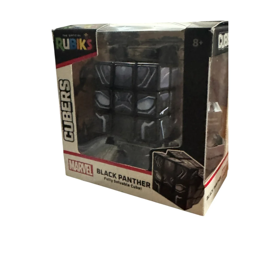 New Rubik's Black Panther Cubers Puzzle Desk Fidget Toy